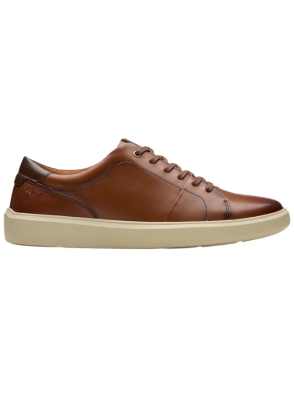 Mens Clarks Collection Brodin Lace Dark Tan Leather. 26179391
